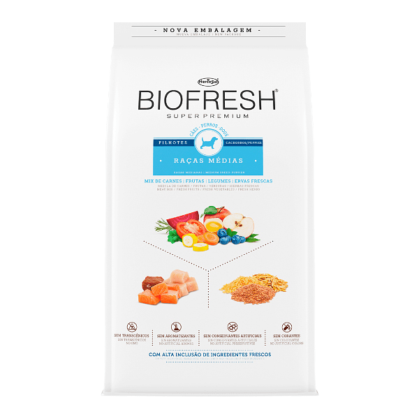 Biofresh perro cachorro mediano 10,1 Kg