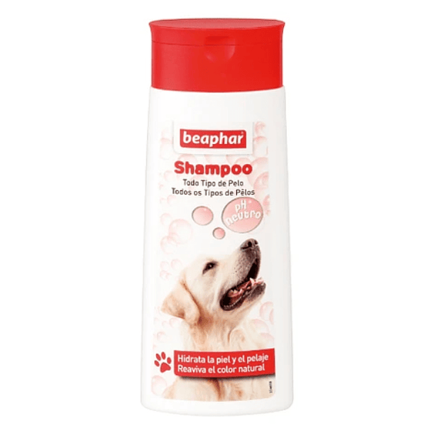 Shampoo Beaphar hidratante todo tipo pelo perro 250 ml