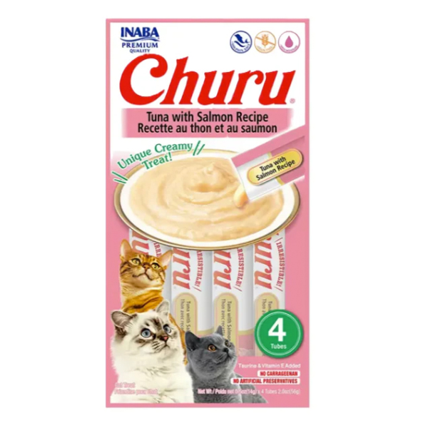 Inaba Ciao Churu Atún y Salmón (56gr)