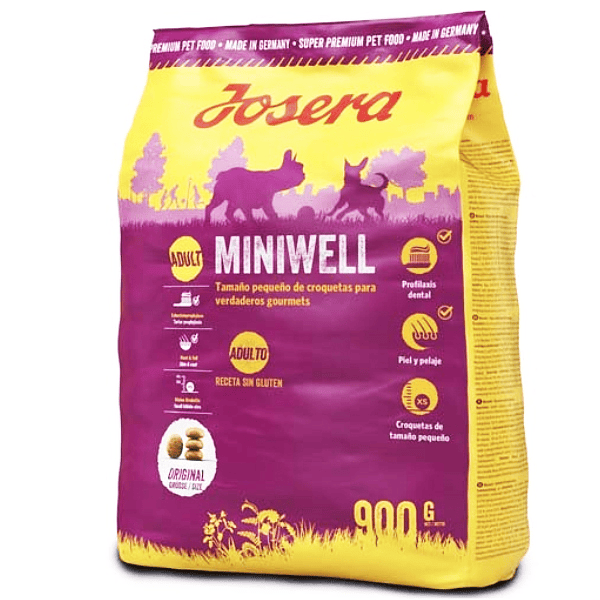 Josera perro miniwell 900grs