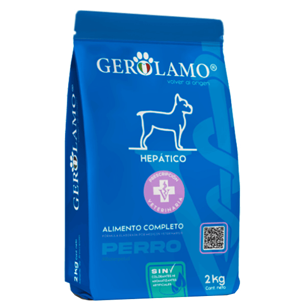 Gerolamo perro hepático 2 kg