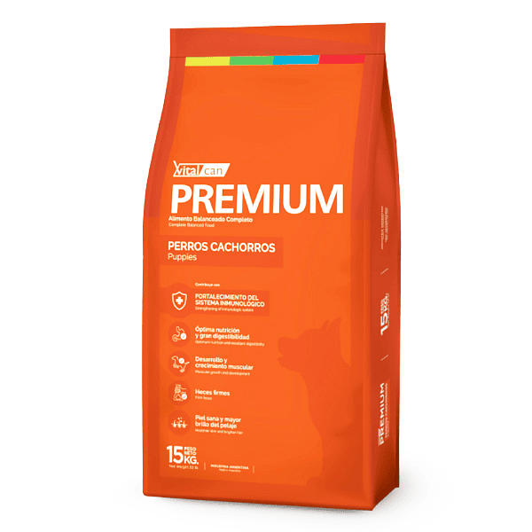 Vitalcan Premium perro cachorro 15 Kg