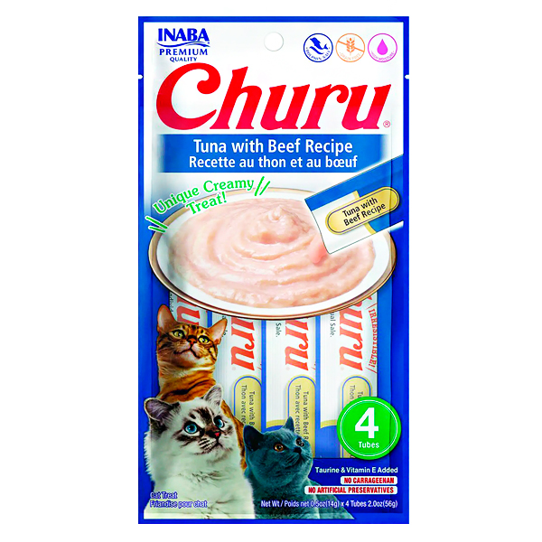 Inaba Ciao Churu Atún y Carne (56gr)