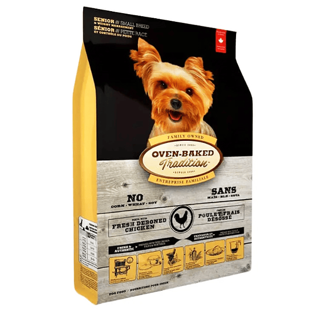 Oven Baked perro senior pollo pequeño 2,27 Kg