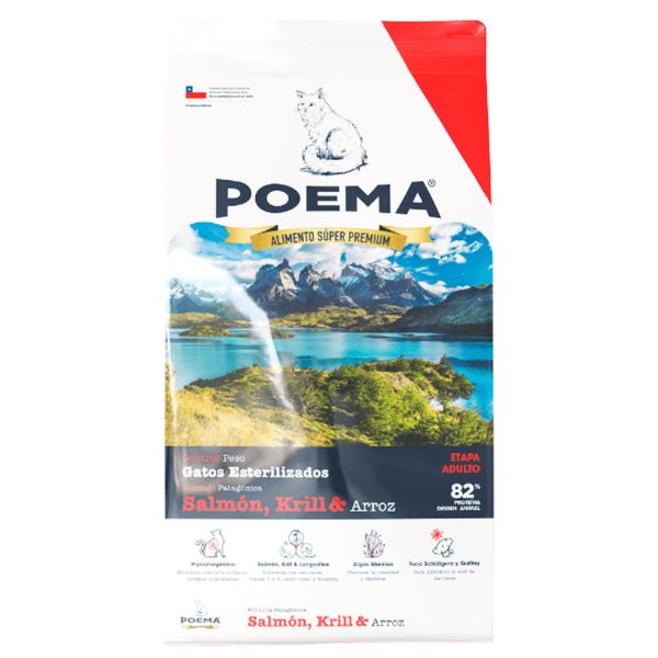 POEMA FELINO ADULTO CASTRADO 7KG