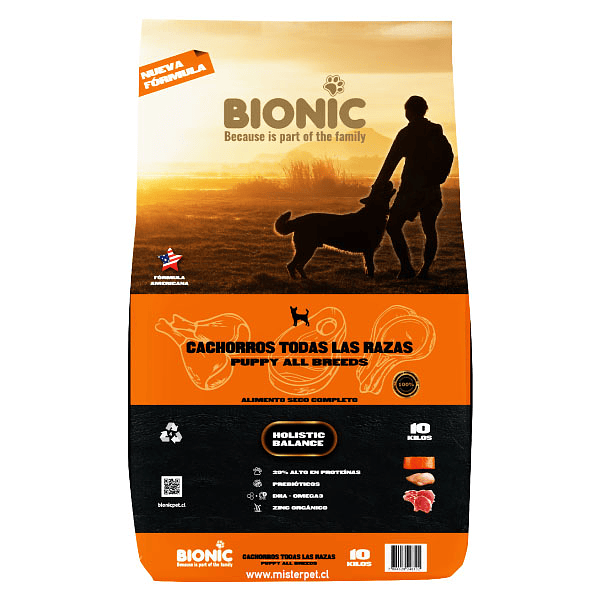 Bionic perro cachorro 10 Kg