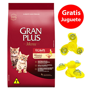 Gratis Juguete + Gran Plus Gato Kitten 10 Kg