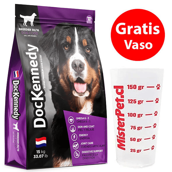 Gratis Vaso + Doc Kennedy® Criadores 15 Kg