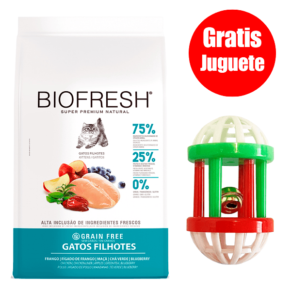 Gratis Juguete + Biofresh Gato Kitten 1,5 kg