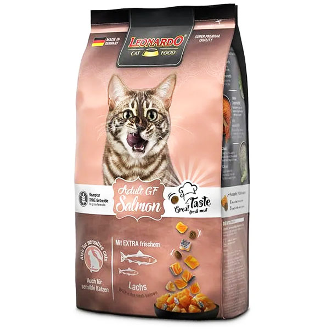Leonardo Gato Adulto Salmón Grain Free 7,5 Kg 1