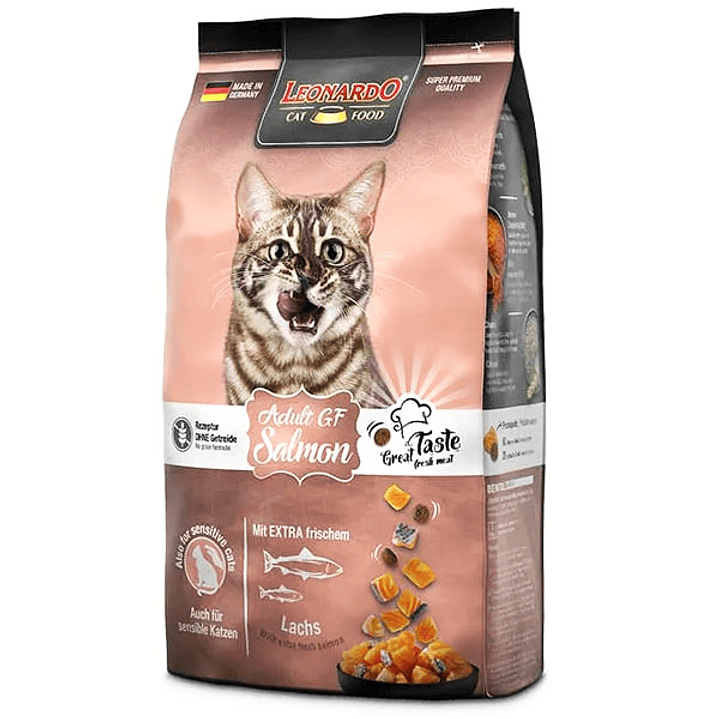 Leonardo Gato Adulto Salmón Grain Free 7,5 Kg 1