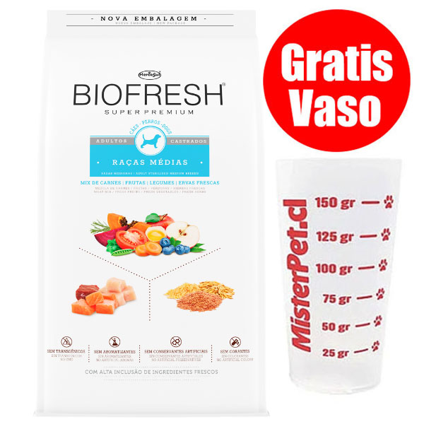 Biofresh Castrado Perros Raza Mediana 10.1kg