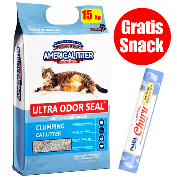 Gratis Snack America Litter Ultra Odor Seal 15 Kg Arena