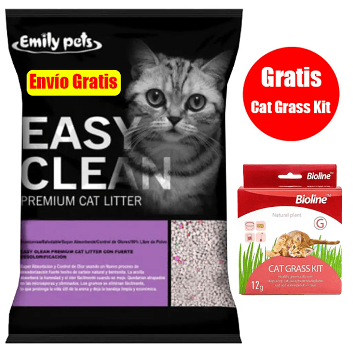 Gratis Kit + Easy Clean 25 Litros Arena Sanitaria 1