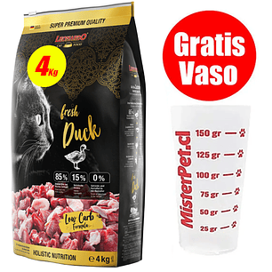 Gratis Vaso + Leonardo Fresh Meat Pato 4 Kg