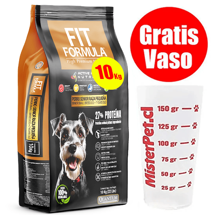 Gratis Vaso + Fit Fórmula Senior Pequeño 10 Kg 1