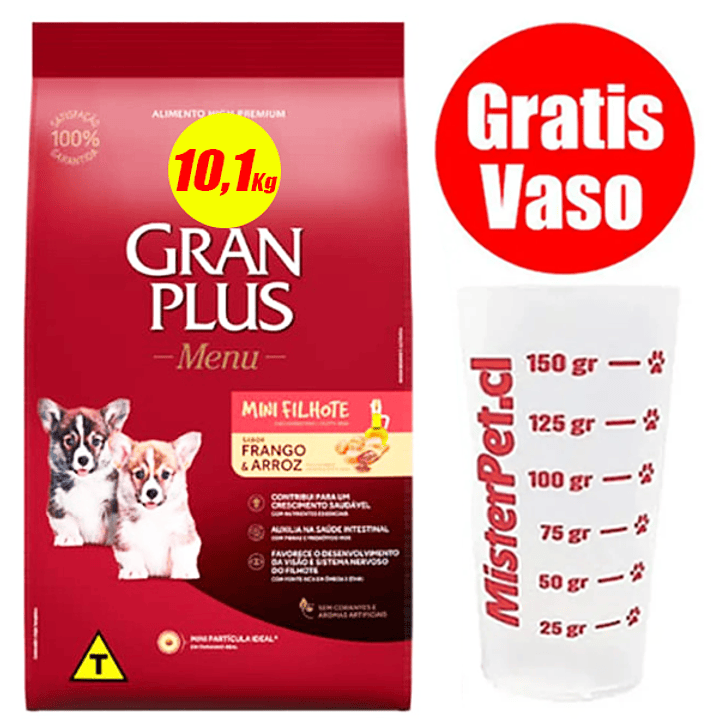 Gran Plus Perro Cachorro Pequeño y Mini 10,1 Kg 1