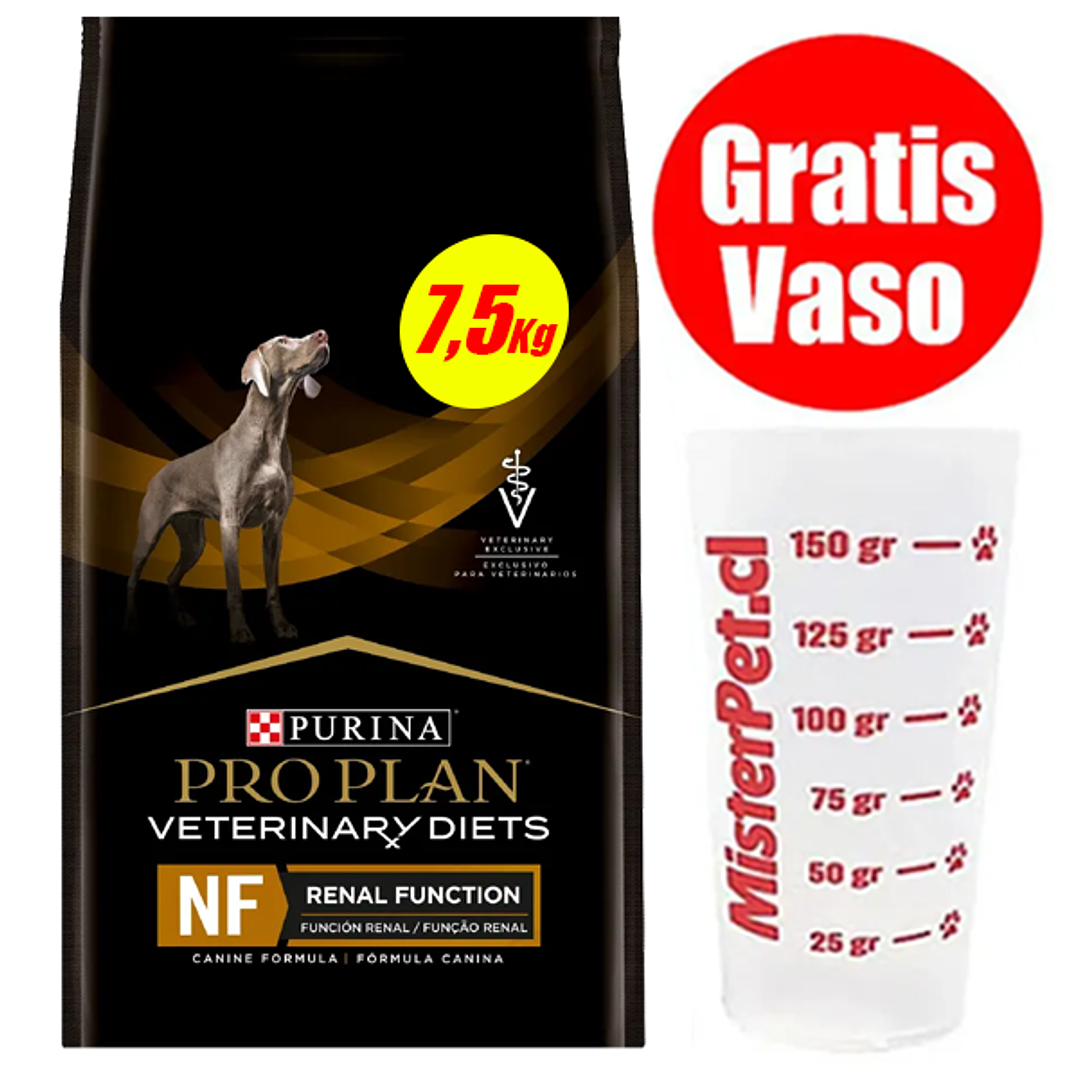 Gratis Vaso + Proplan Renal NF Perros 7,5 kg 1