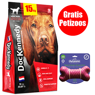 Gratis PetiZoos + Doc Kennedy® Perro Adulto 15 Kg