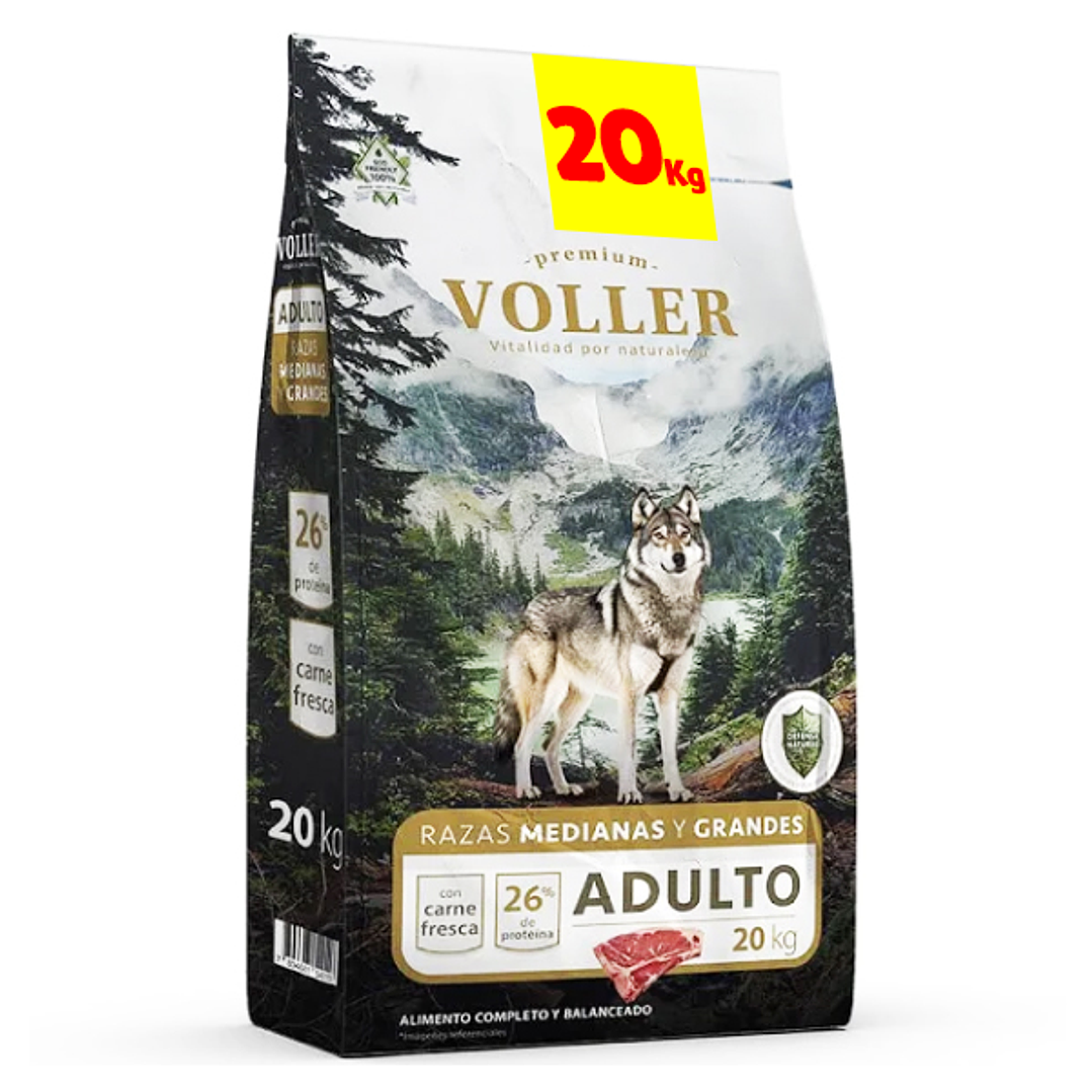 Voller Alimento Perro Adulto Mediano y Grande 20 Kg 1
