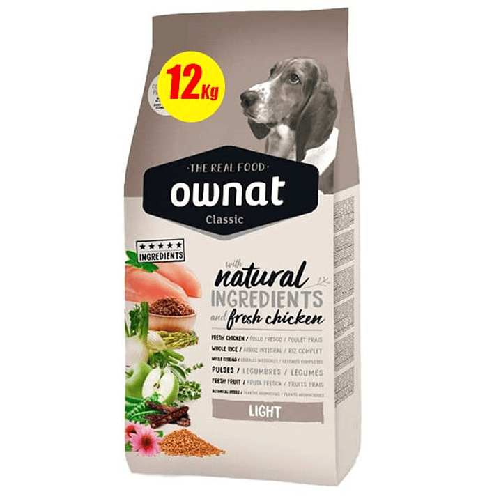 Ownat Classic Perro Light 12 Kg 1