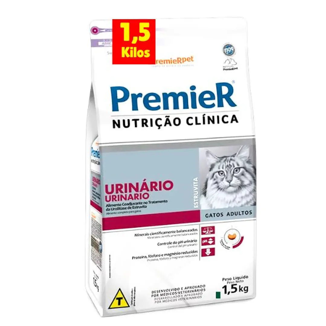 PremieR Gato Adulto Urinario 1,5 Kg 1