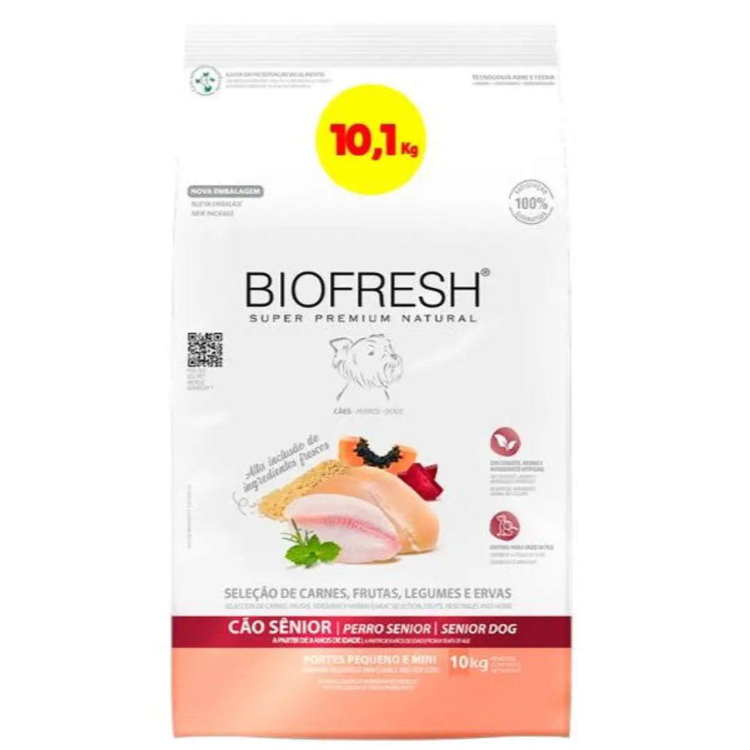 Biofresh Perro Senior Pequeño y Mini 10,1 Kg 1