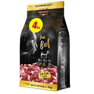 Leonardo Gato Fresh Meat Ternera 4 Kg