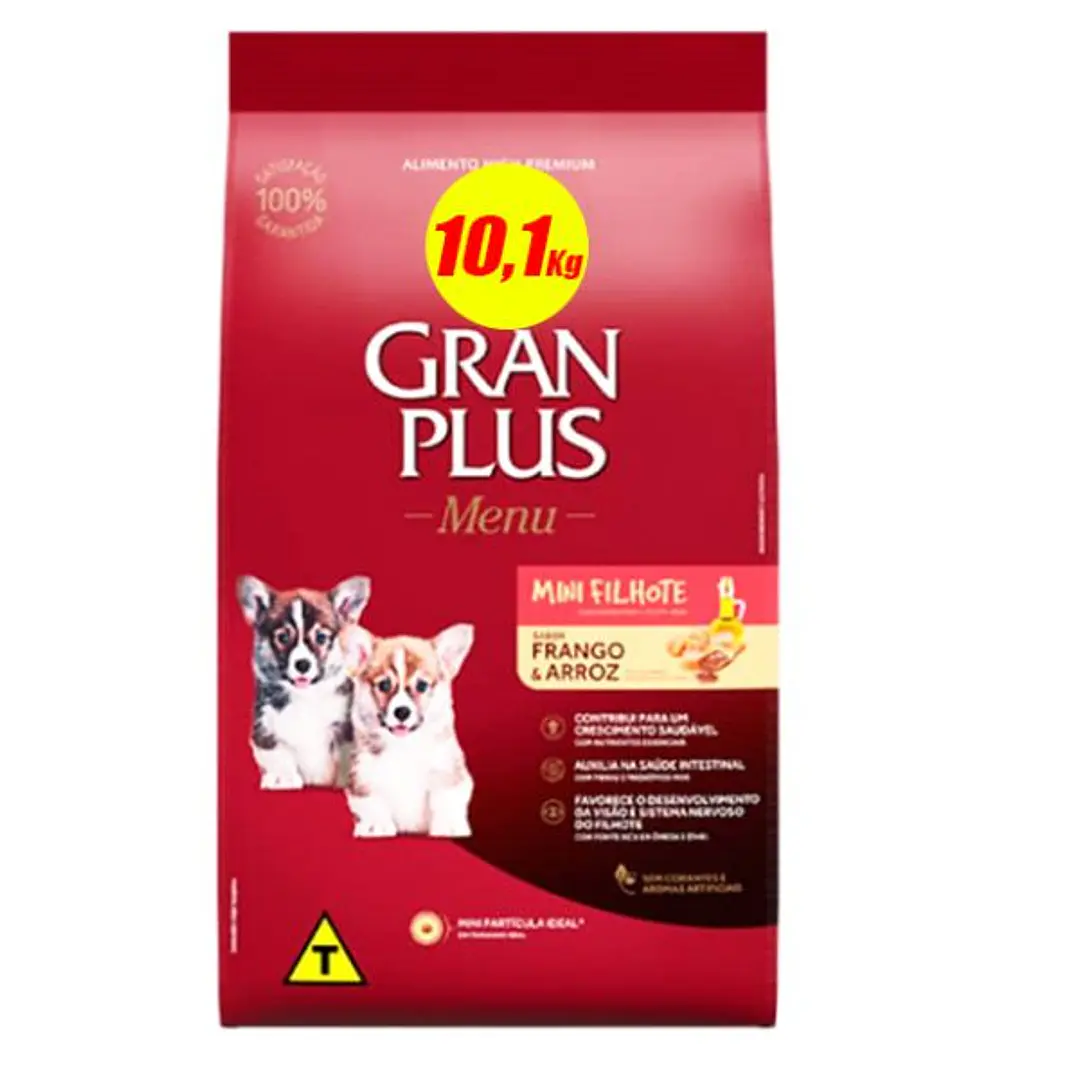 Gran Plus Perro Cachorro Pequeño y Mini 10,1 Kg 1