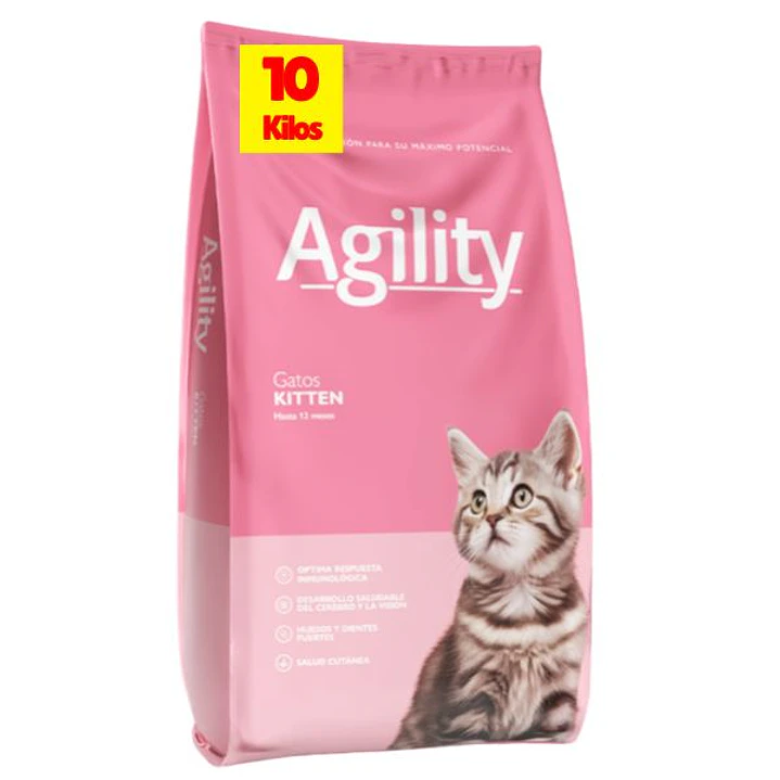Agility Alimento Gato Kitten 10 kg 1