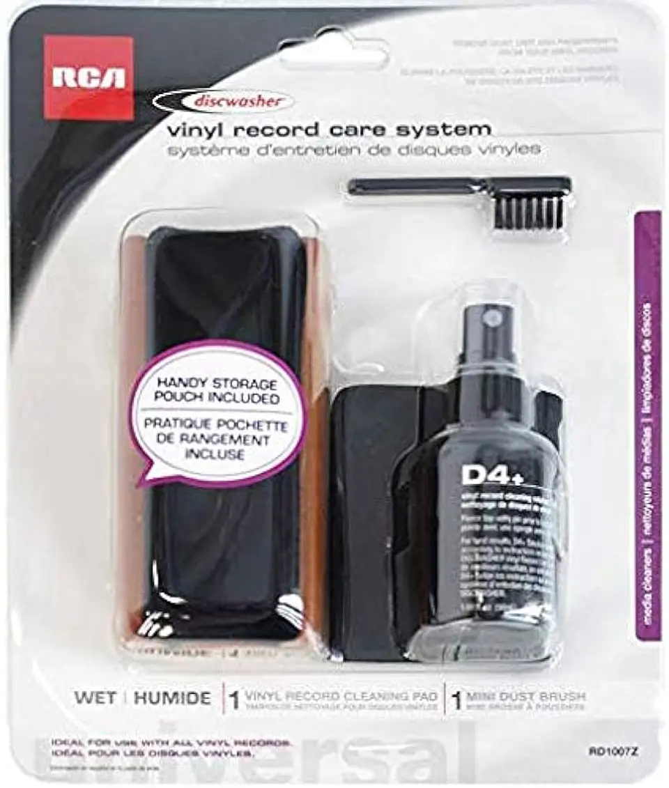 RCA – Discwasher Vinyl Record Care System (Kit de limpieza para vinilos) 1