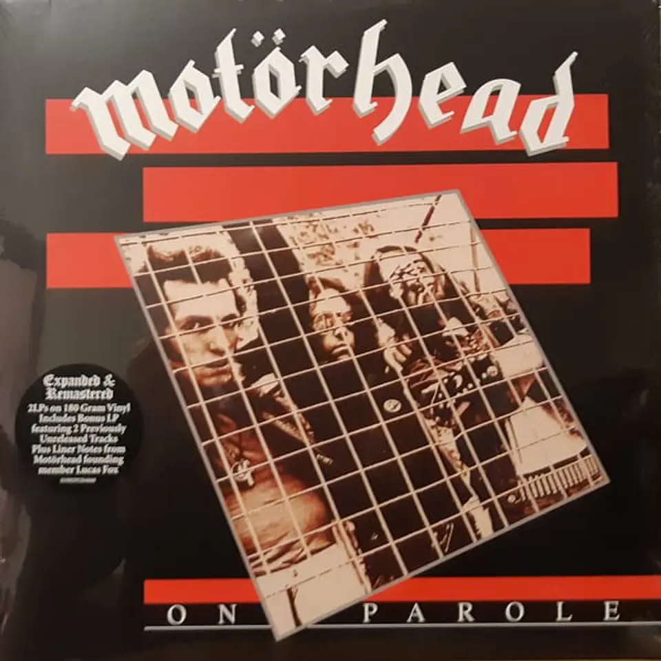 Vinilo Motörhead – On Parole 2