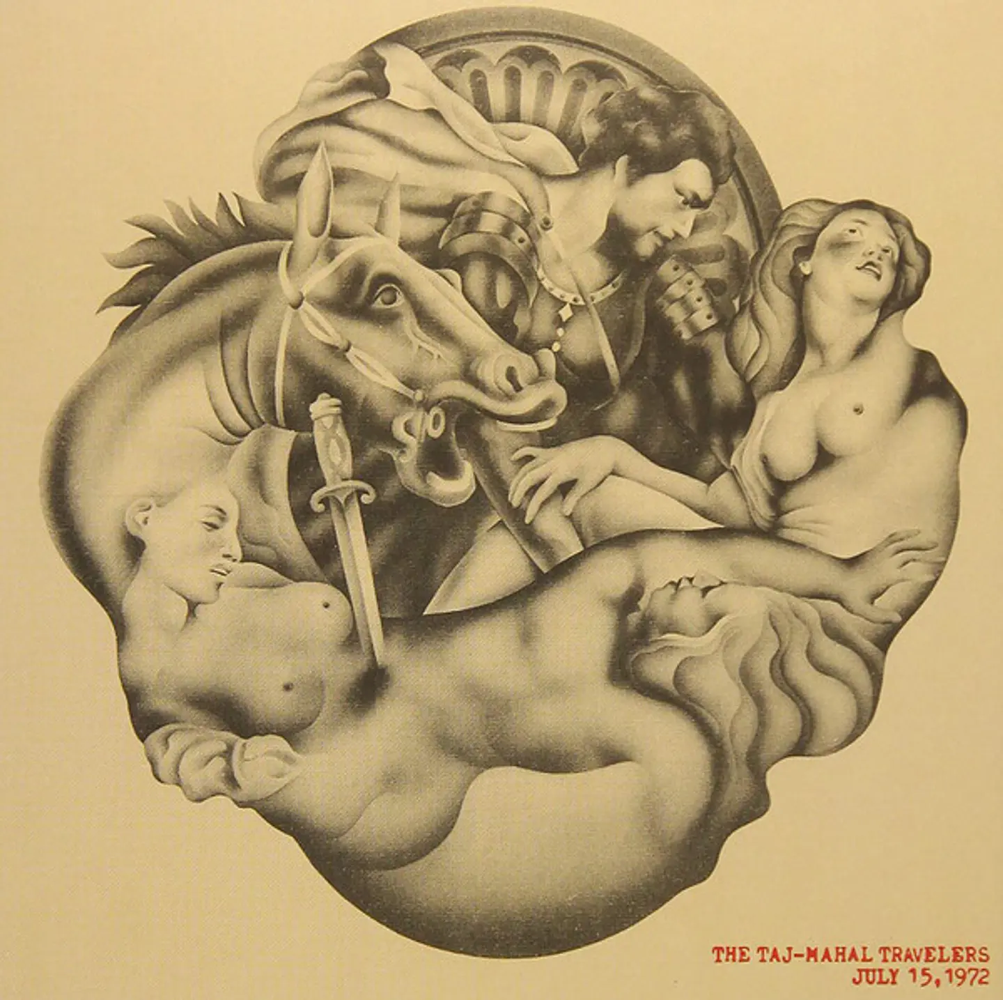 Vinilo The Taj-Mahal Travellers – July 15, 1972 2