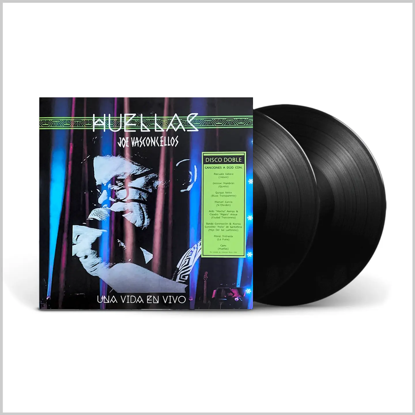Vinilo Joe Vasconcellos – Huellas - Una vida en vivo 1
