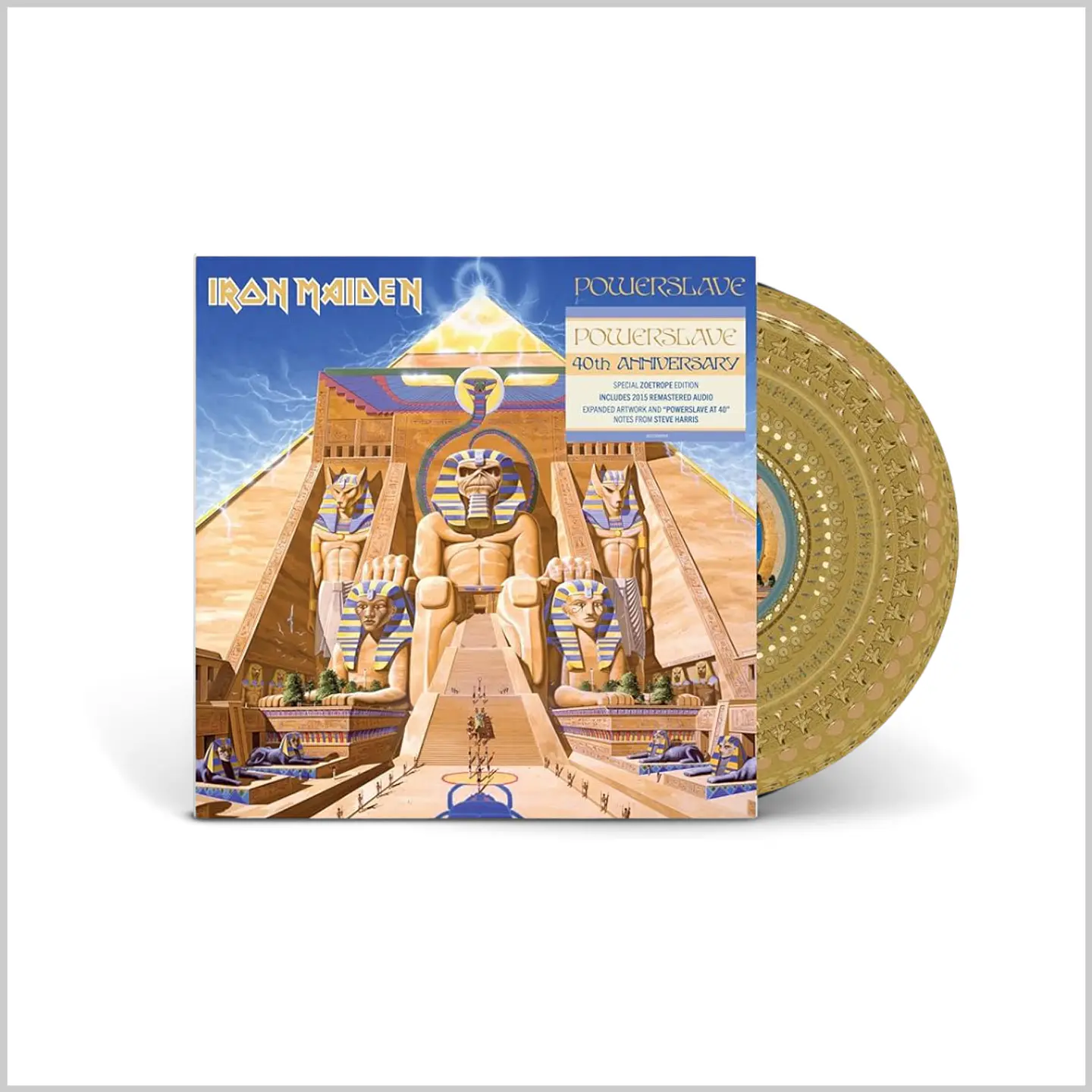 Vinilo Iron Maiden – Powerslave (Zoetrope Limited Remastered) | Heavy Metal | 1