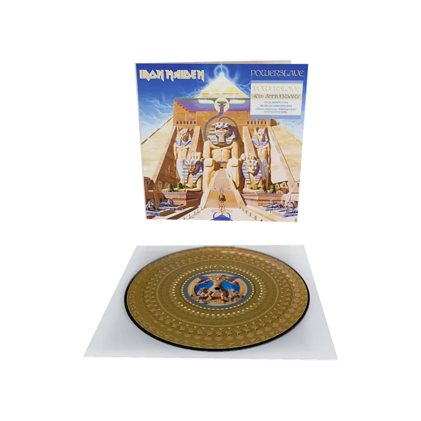Vinilo Iron Maiden – Powerslave (Zoetrope Limited Remastered) | Heavy Metal | 2