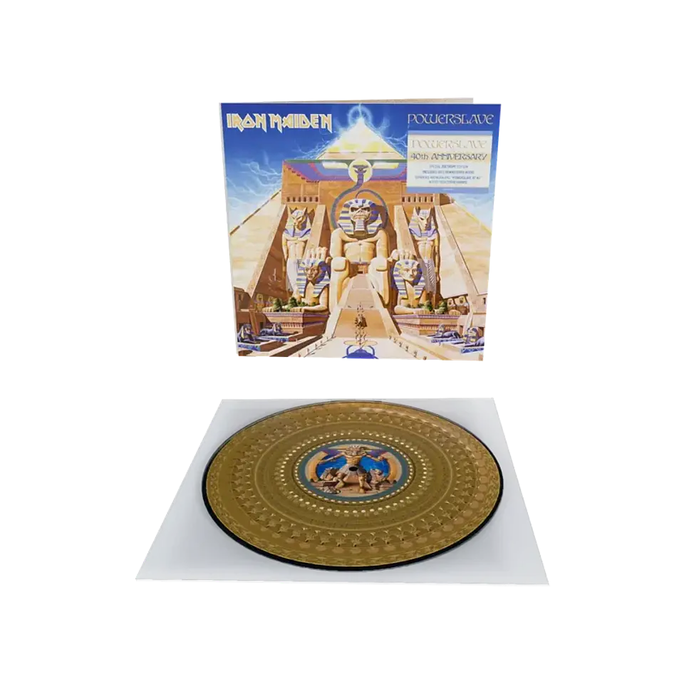 Vinilo Iron Maiden – Powerslave (Zoetrope Limited Remastered) | Heavy Metal | 2