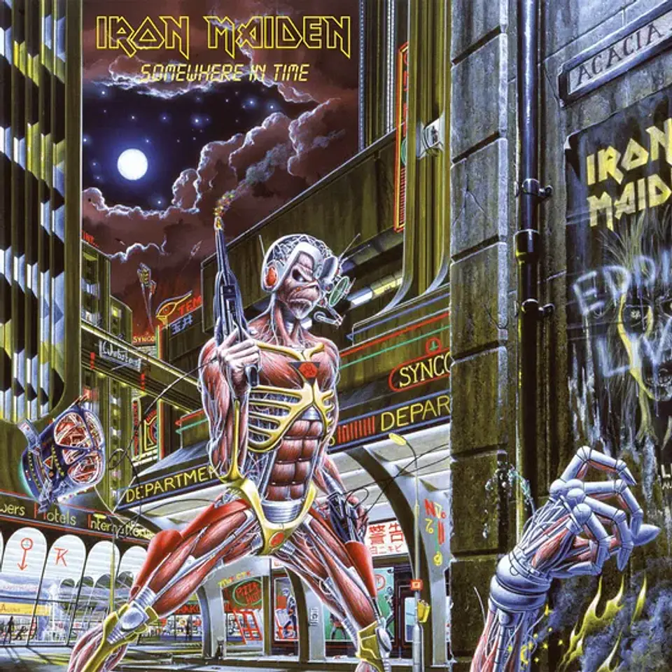 Vinilo Iron Maiden – Somewhere in Time 2
