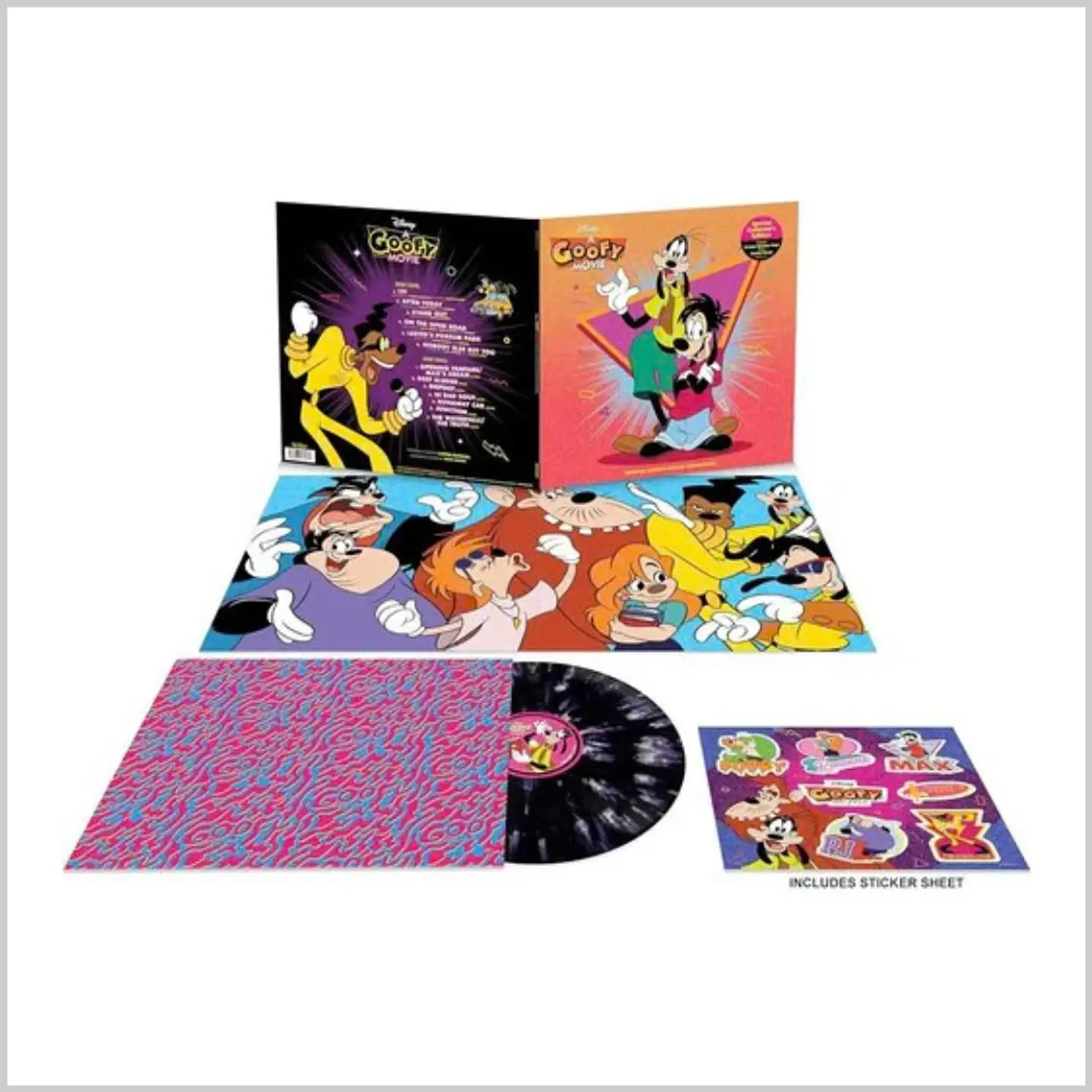 Vinilo A Goofy Movie – Original Soundtrack (White Splatter) 3
