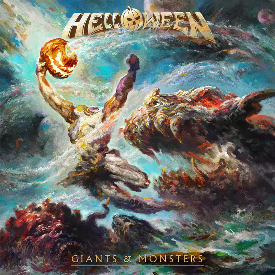 Vinilo Helloween – Giants & Monsters (Vinilo 2LP Ocean Blue Marble) 2