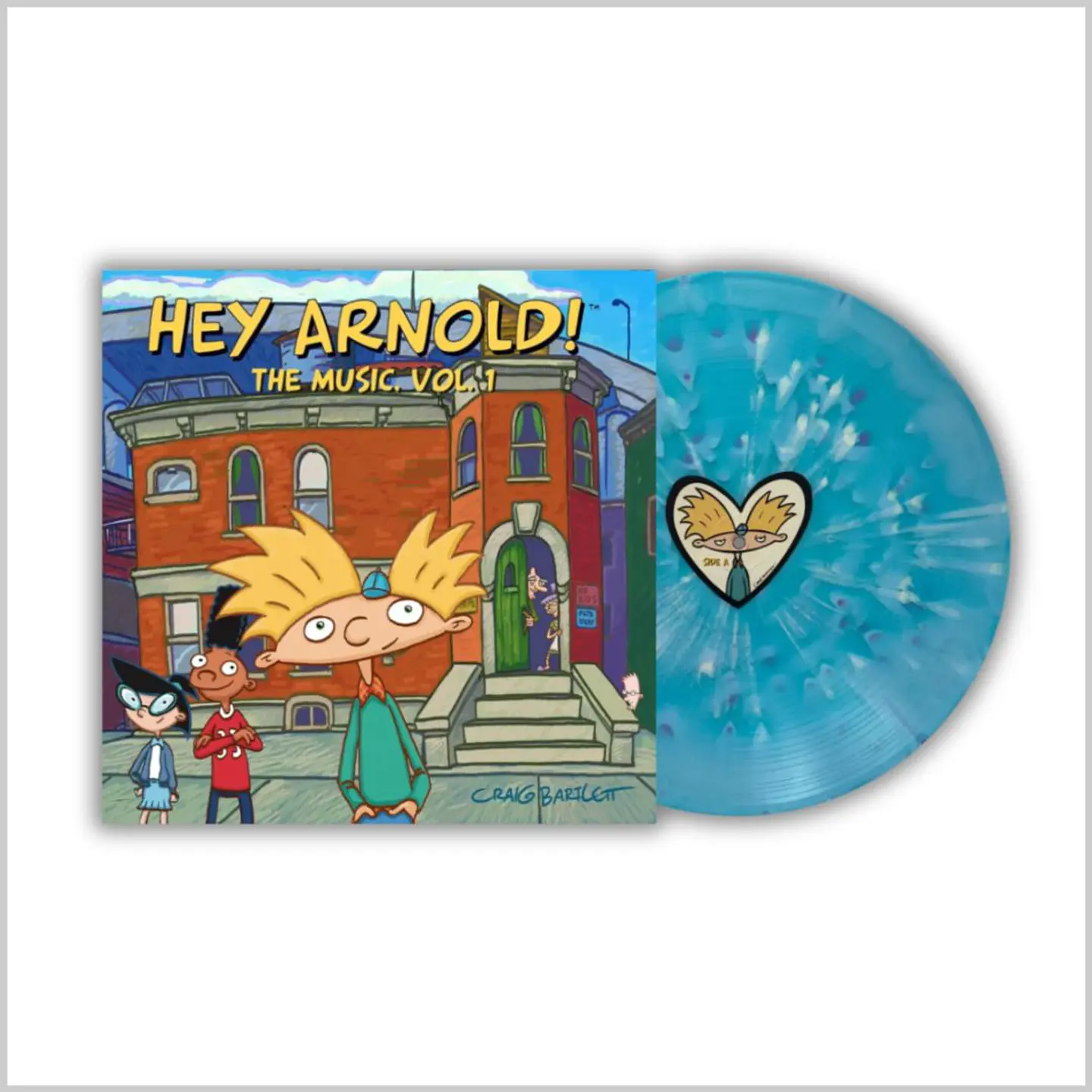 Hey Arnold! The Music Vol. 1 – Jim Lang (Vinilo 1LP Blue Swirl) 1
