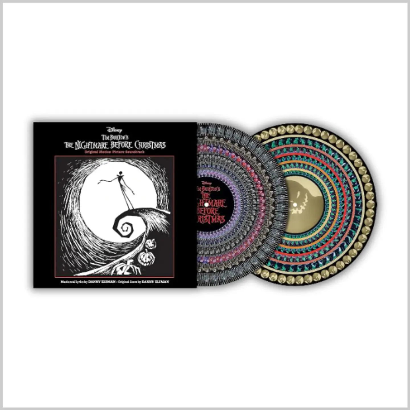 Vinilo Danny Elfman – The Nightmare Before Christmas (2LP Picture Disc Zoetrope) 1