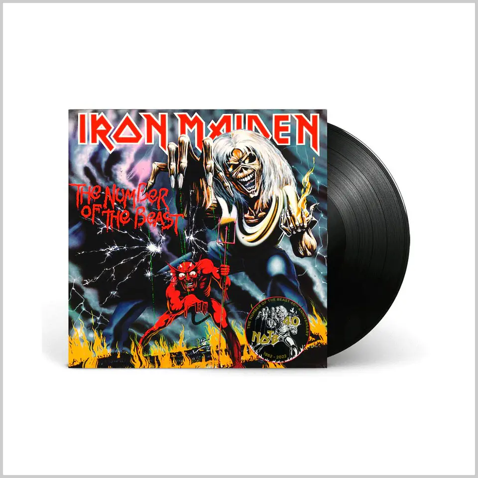 Vinilo Iron Maiden – The Number Of The Beast (40th Anniversary, 180g) 1
