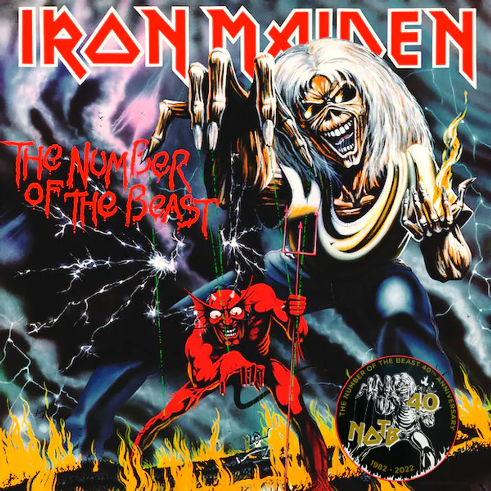 Vinilo Iron Maiden – The Number Of The Beast (40th Anniversary, 180g) 2