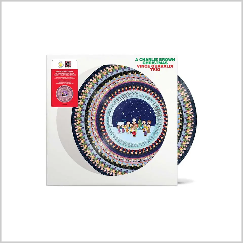 Vinilo Vince Guaraldi Trio – A Charlie Brown Christmas (60th Anniversary, 180g Zoetrope LP, 2025) 1