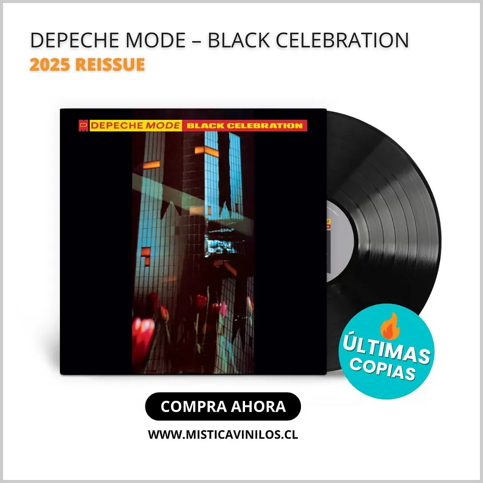 Vinilo Depeche Mode – Black Celebration (2025 Reissue) 1