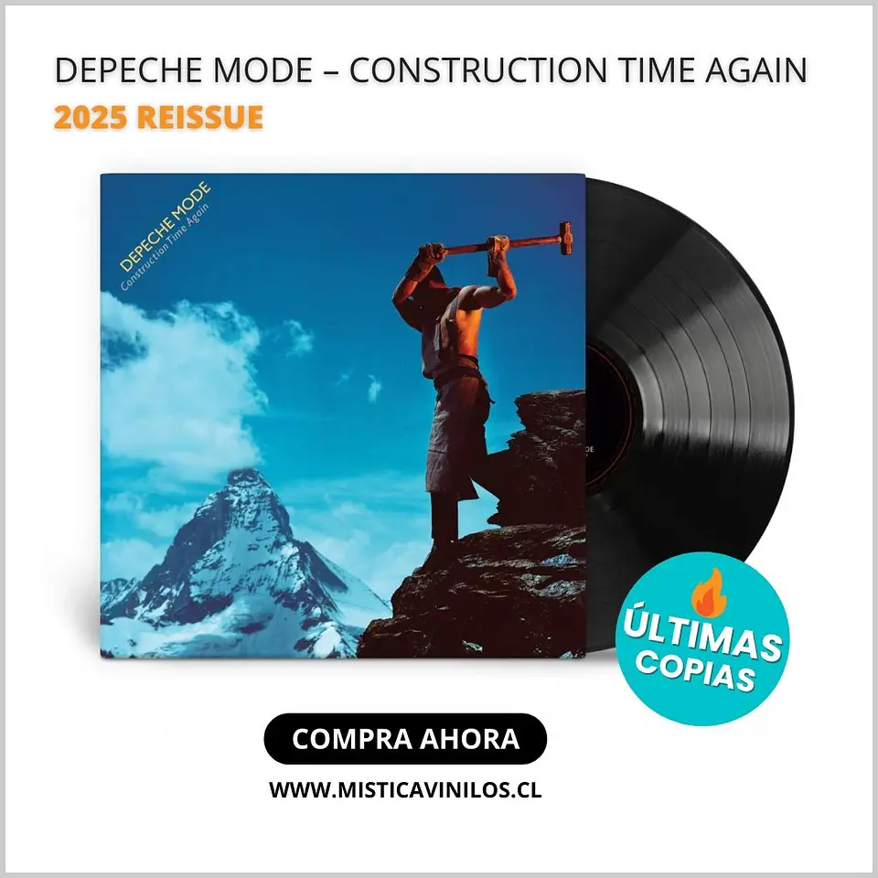 Vinilo Depeche Mode – Construction Time Again (2025 Reissue) 1