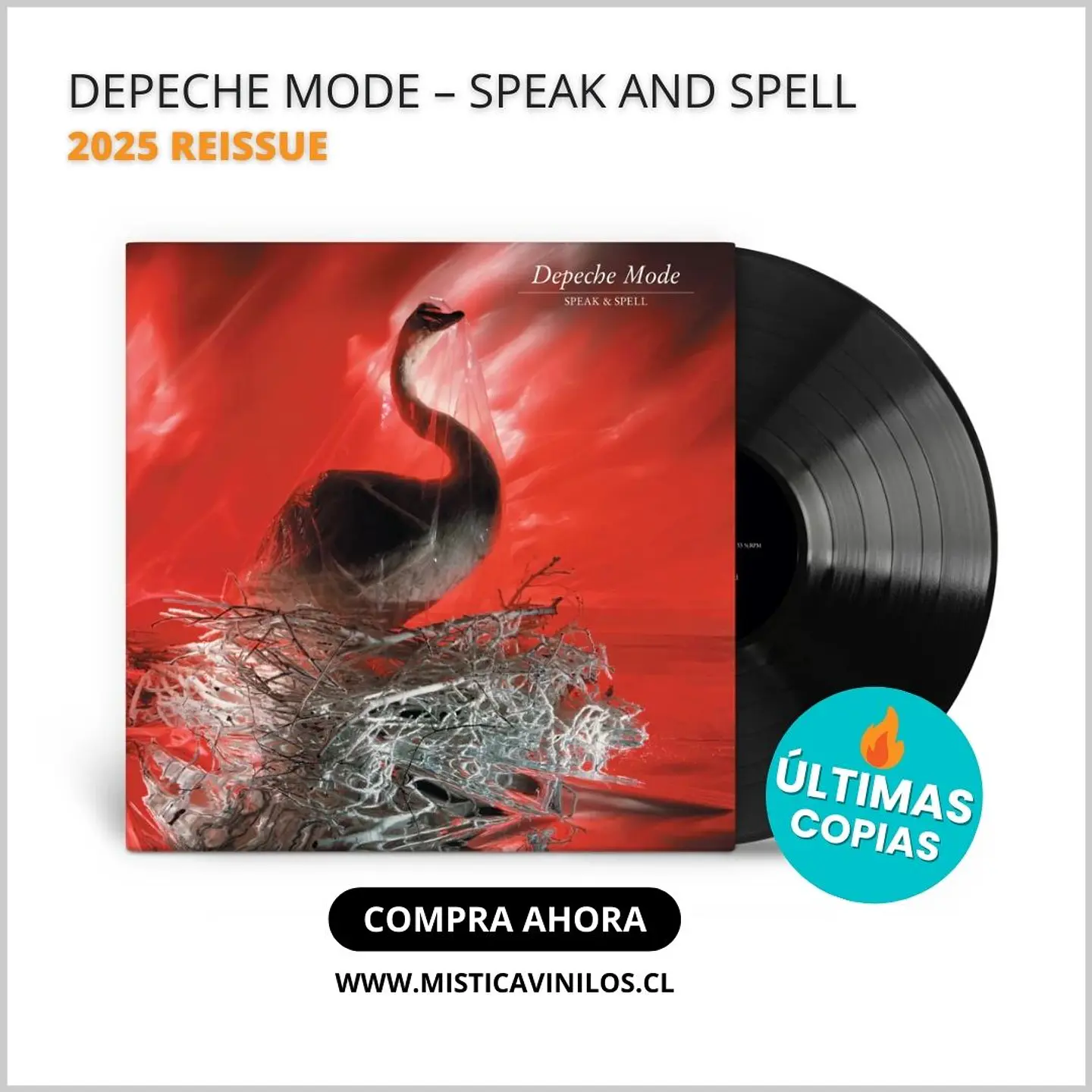Vinilo Depeche Mode – Speak and Spell (2025 Reissue)  1