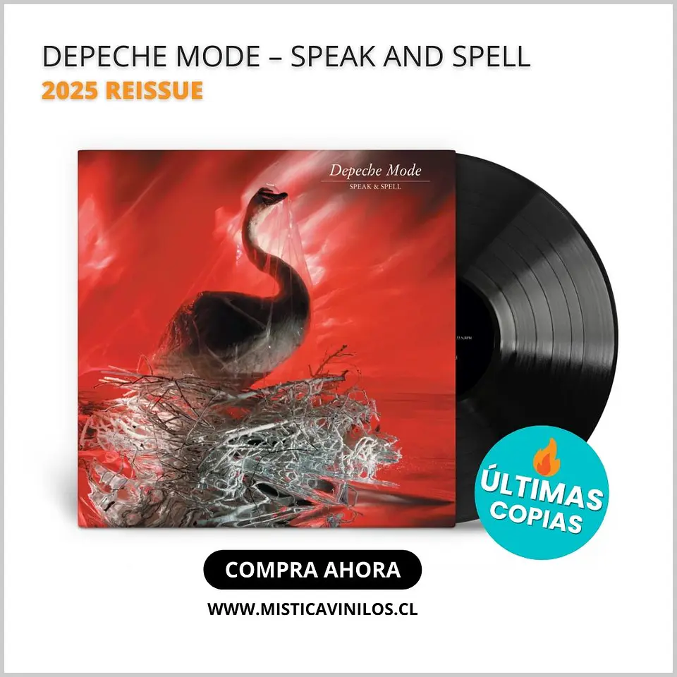 Vinilo Depeche Mode – Speak and Spell (2025 Reissue)  1