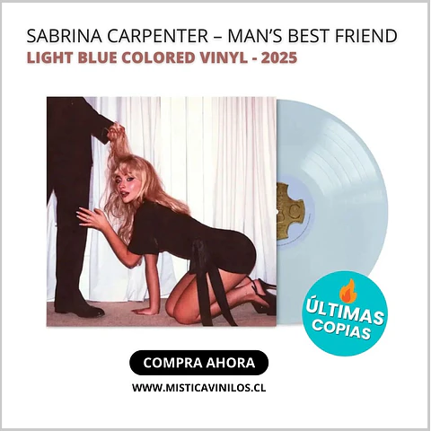 Sabrina Carpenter – Man’s Best Friend (Light Blue) 